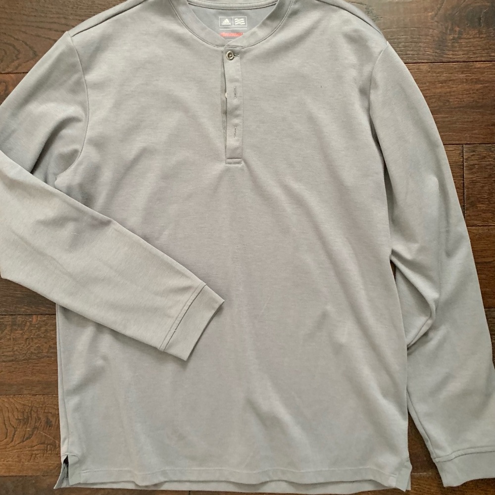 Men’s Adidas Climacool Long Sleeve Henley
